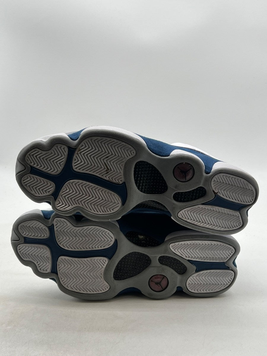 Jordan 13 Retro French Blue 13 (Lightly Worn Pre-Owned)JordanWhite/French Blue/Light Steel Grey/Fire Red - Image 7