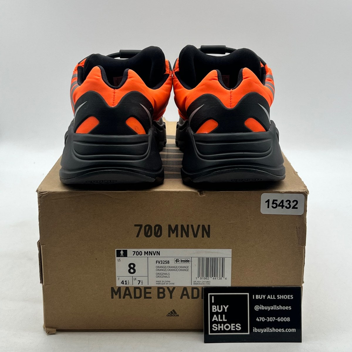 adidas Yeezy Boost 700 MNVN Orange - Image 3