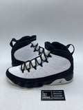 Jordan 9 Retro University Blue 10 (Moderately Worn Pre-Owned) - Image 1