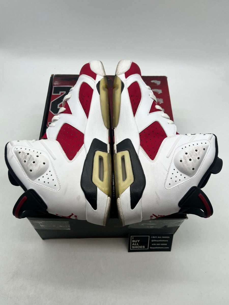 Jordan 6 Retro Carmine CDP (2008) 11 (Moderately Worn Pre-Owned) - Image 6