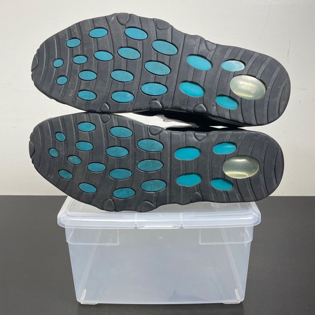 Nike Air Max Uptempo 95 White Black Teal 12 (Moderately Worn Pre-Owned)NikeWhite/White-Black-Mystic Teal - Image 5
