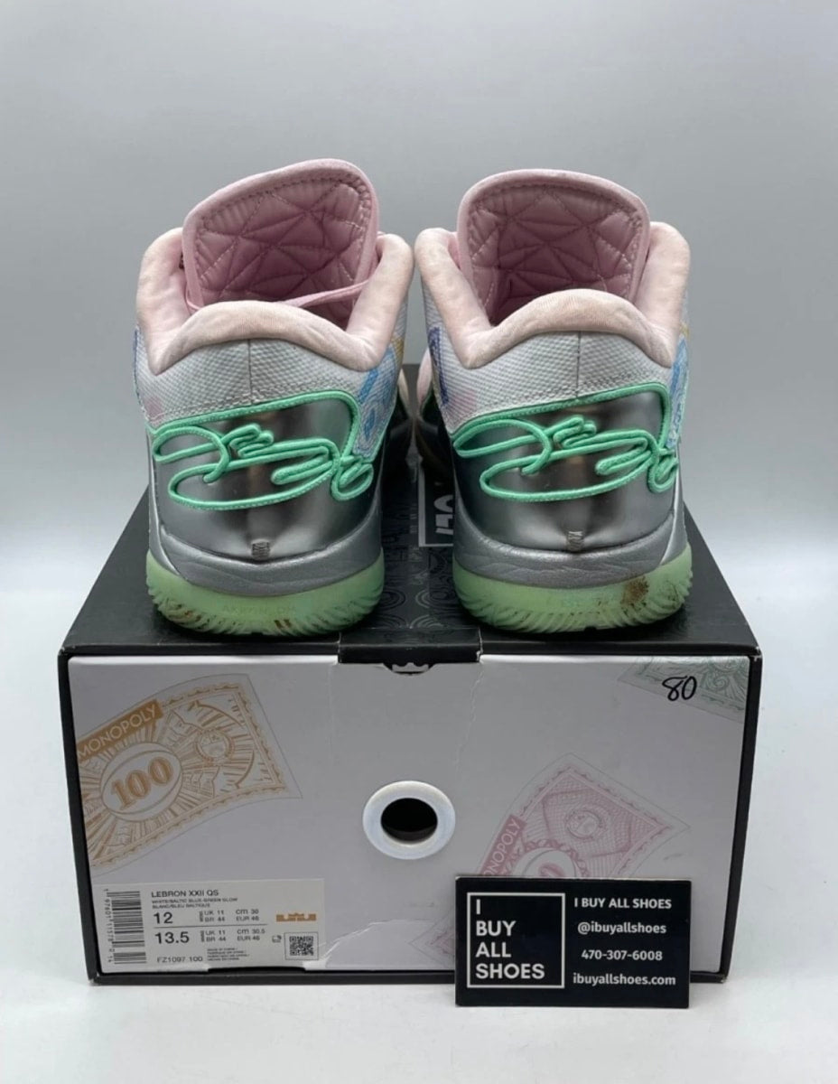 Monopoly x Nike LeBron 22 QS 'Currency' 12 (Lightly Worn Pre-Owned)Nike - Image 3