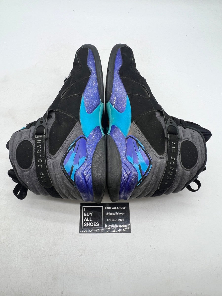 Jordan 8 Retro Aqua (2015) 10.5 (Moderately Worn Pre-Owned) - Image 6