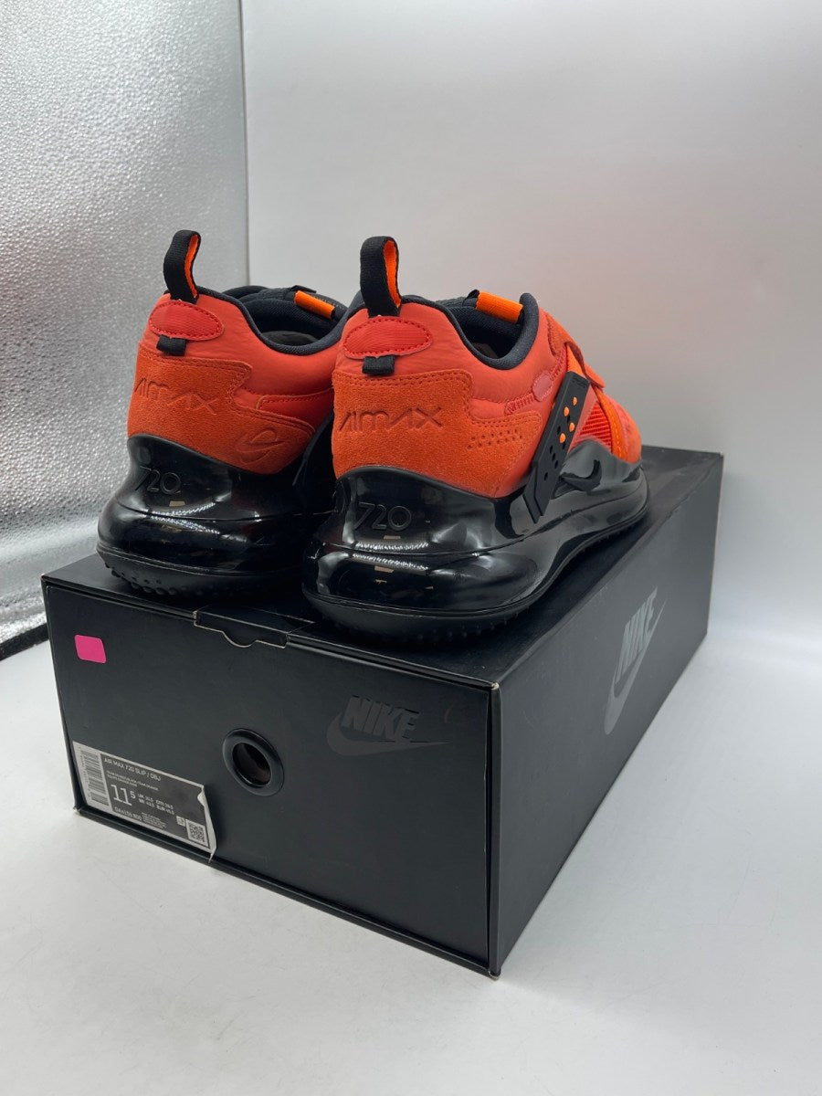 Nike Air Max 720 Slip OBJ Team Orange 11.5 (Moderately Worn Pre-Owned)NikeTeam Orange/Black-Team Orange - Image 5