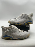 Jordan 6 Retro Low University Blue (Size 10.5) - Image 1