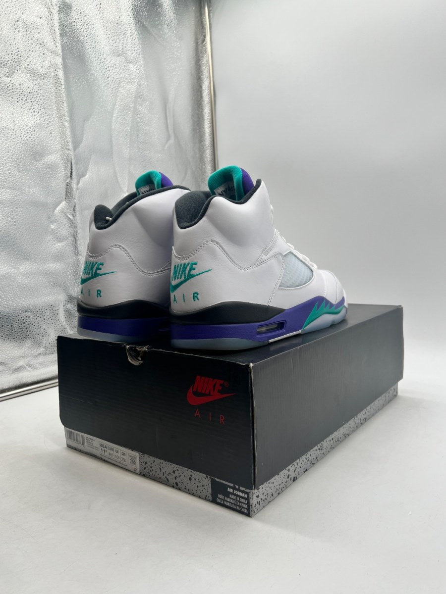 Jordan 5 Retro Grape (2025) 11.5 (Lightly Worn Pre-Owned) - Image 5