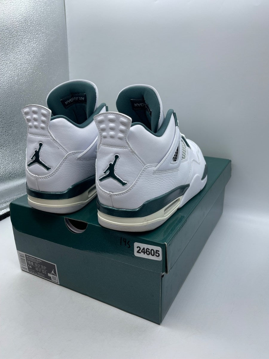 Jordan 4 Retro Oxidized Green 12.5 (Moderately Worn Pre-Owned)JordanWhite/Oxidized Green/White/Neutral Grey - Image 5