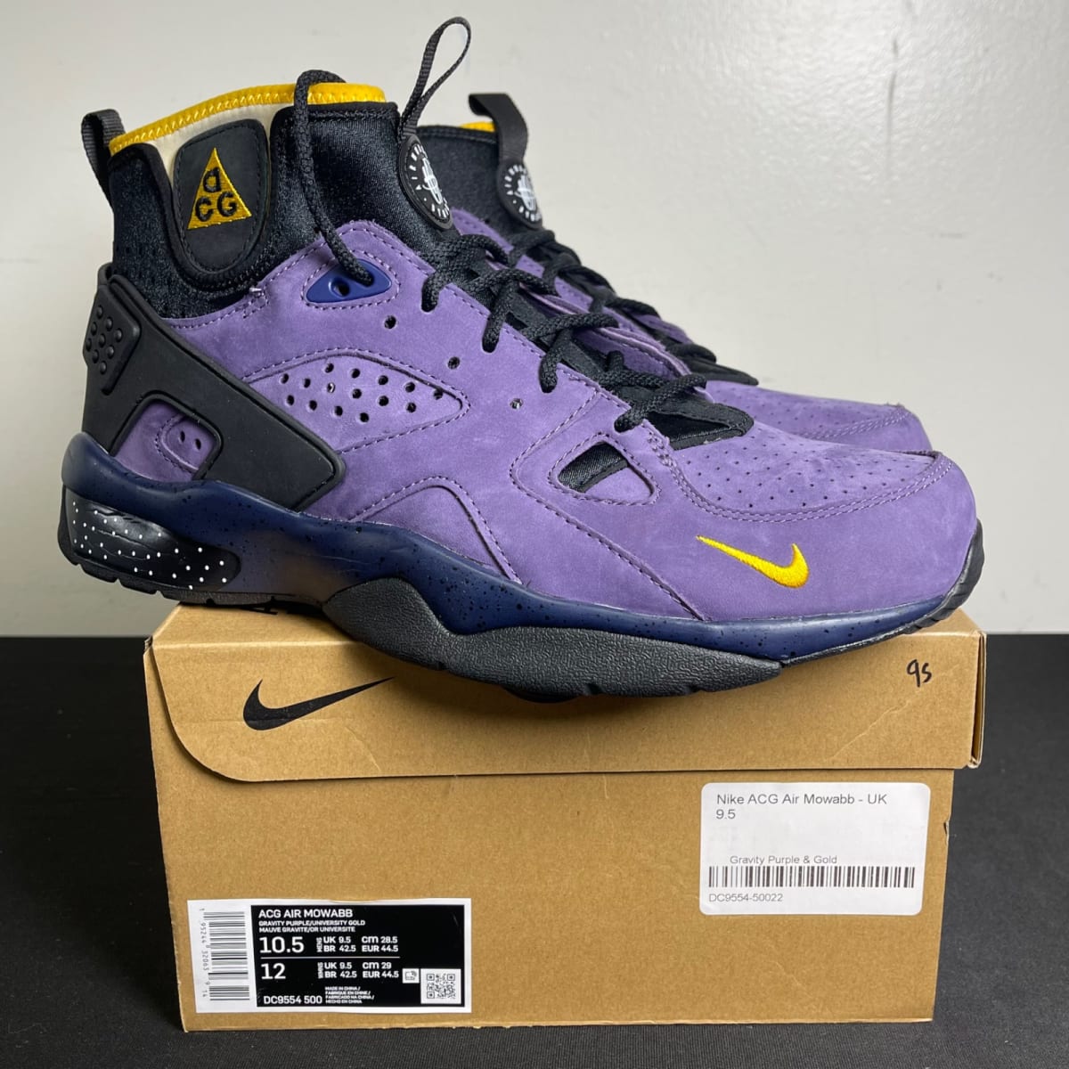 Nike ACG Air Mowabb OG Gravity Purple (2021) (Size 10.5) - aux