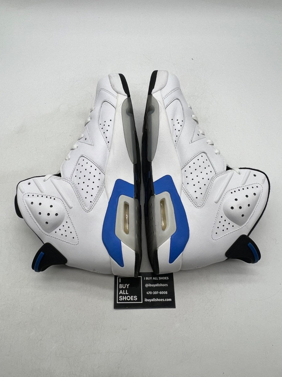 Jordan 6 Retro Sport Blue (2014) 12 (Lightly Worn Pre-Owned) - Image 6