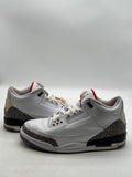 Jordan 3 Retro White Cement (2011) 11.5 (Heavily Worn Pre-Owned) - Image 1