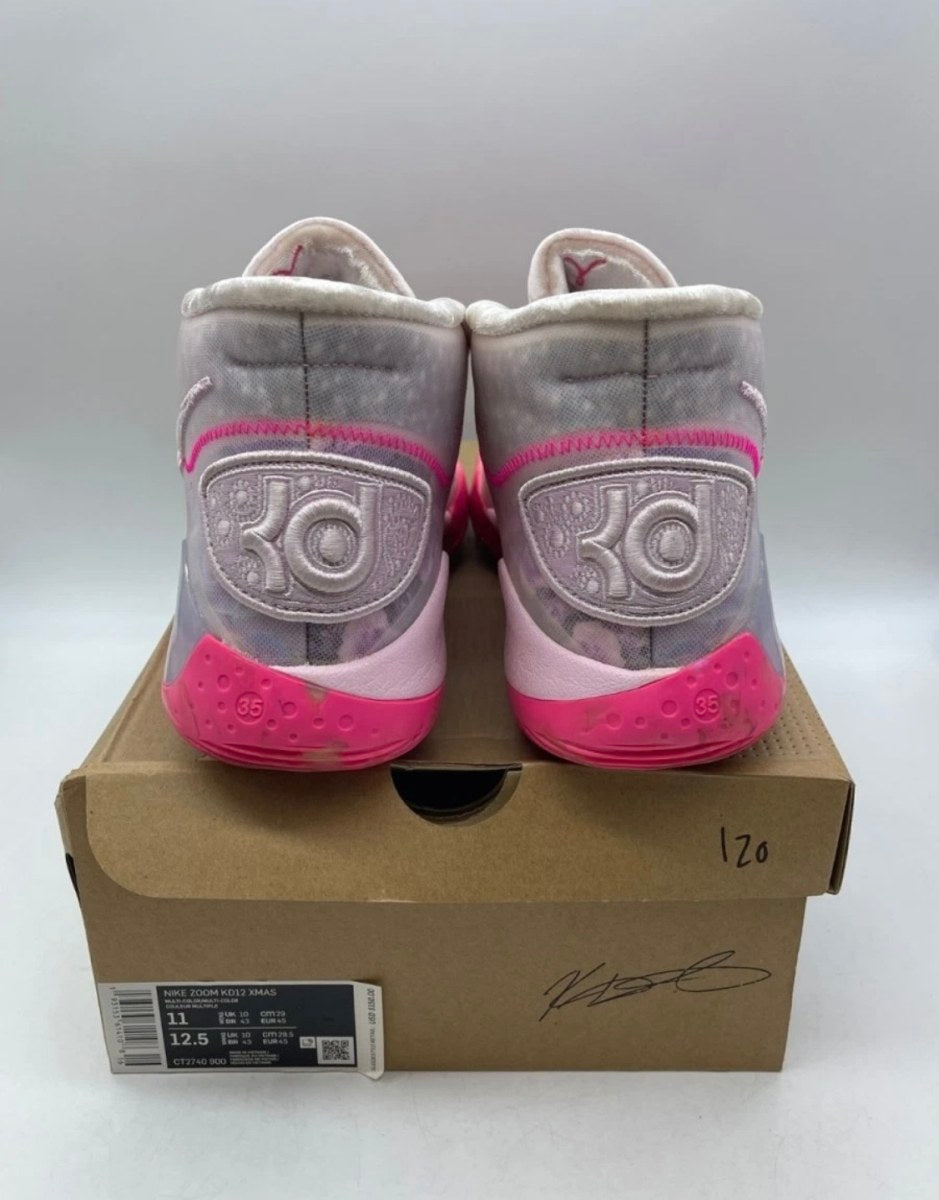 Nike KD 12 Aunt Pearl 11 (Heavily Worn Pre-Owned)NikePink/Pink - Image 3