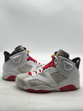 Jordan 6 Retro Hare 12 (Moderately Worn Pre-Owned) - Image 1