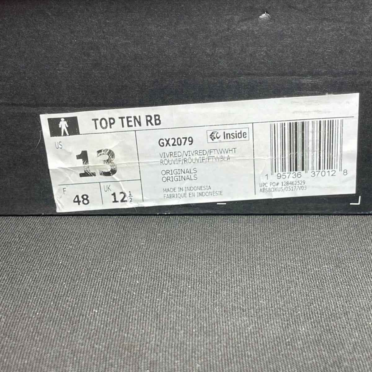 adidas Top Ten RB 'Vivid Red' (Size 13) - Image 7