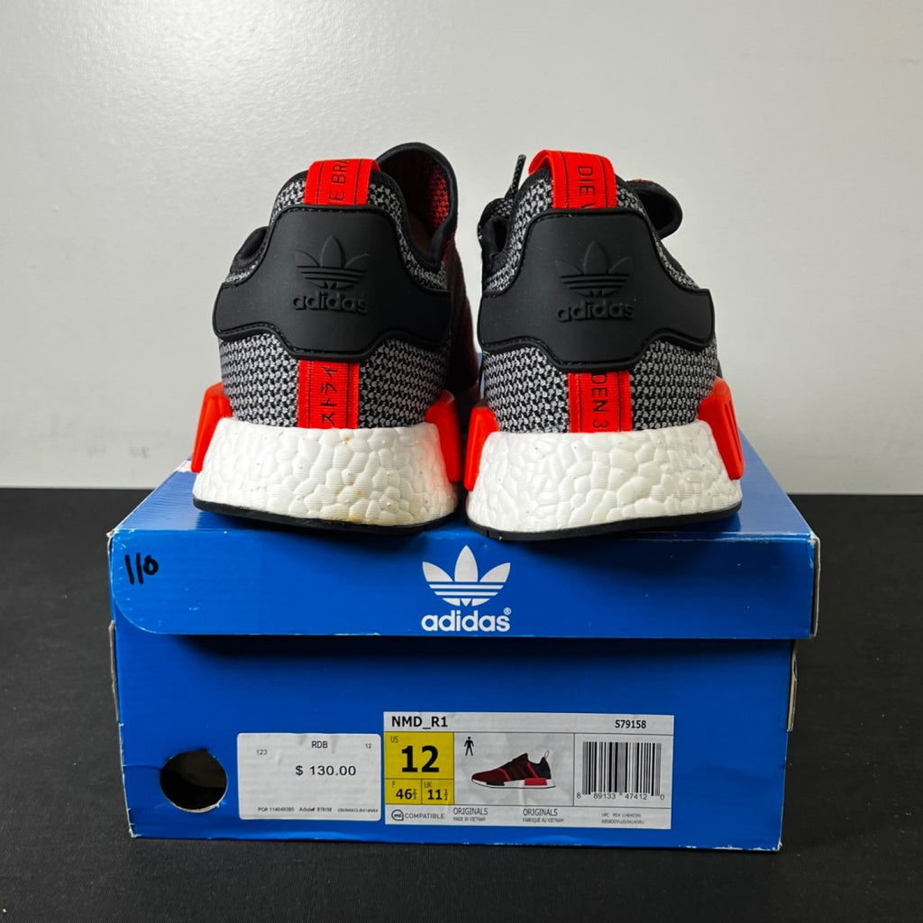 adidas NMD R1 Lush Red 12 (New Pre-Owned)adidasLush Red/Core Black/White - Image 4