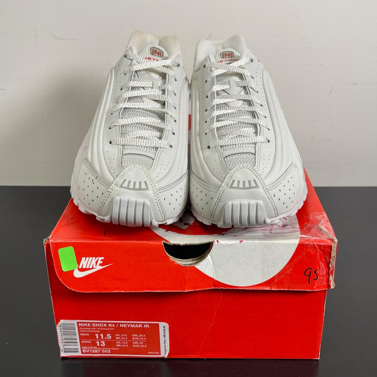 Neymar Jr. x Nike Shox R4 'Platinum Tint' (Size 11.5) - Image 2