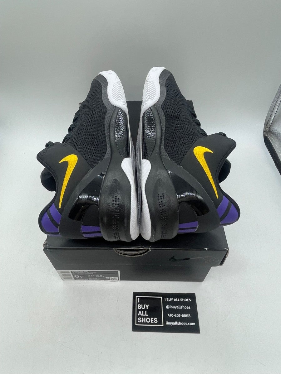 Nike Kobe 8 Lakers Away (GS) 6Y (Moderately Worn Pre-Owned) - Image 6
