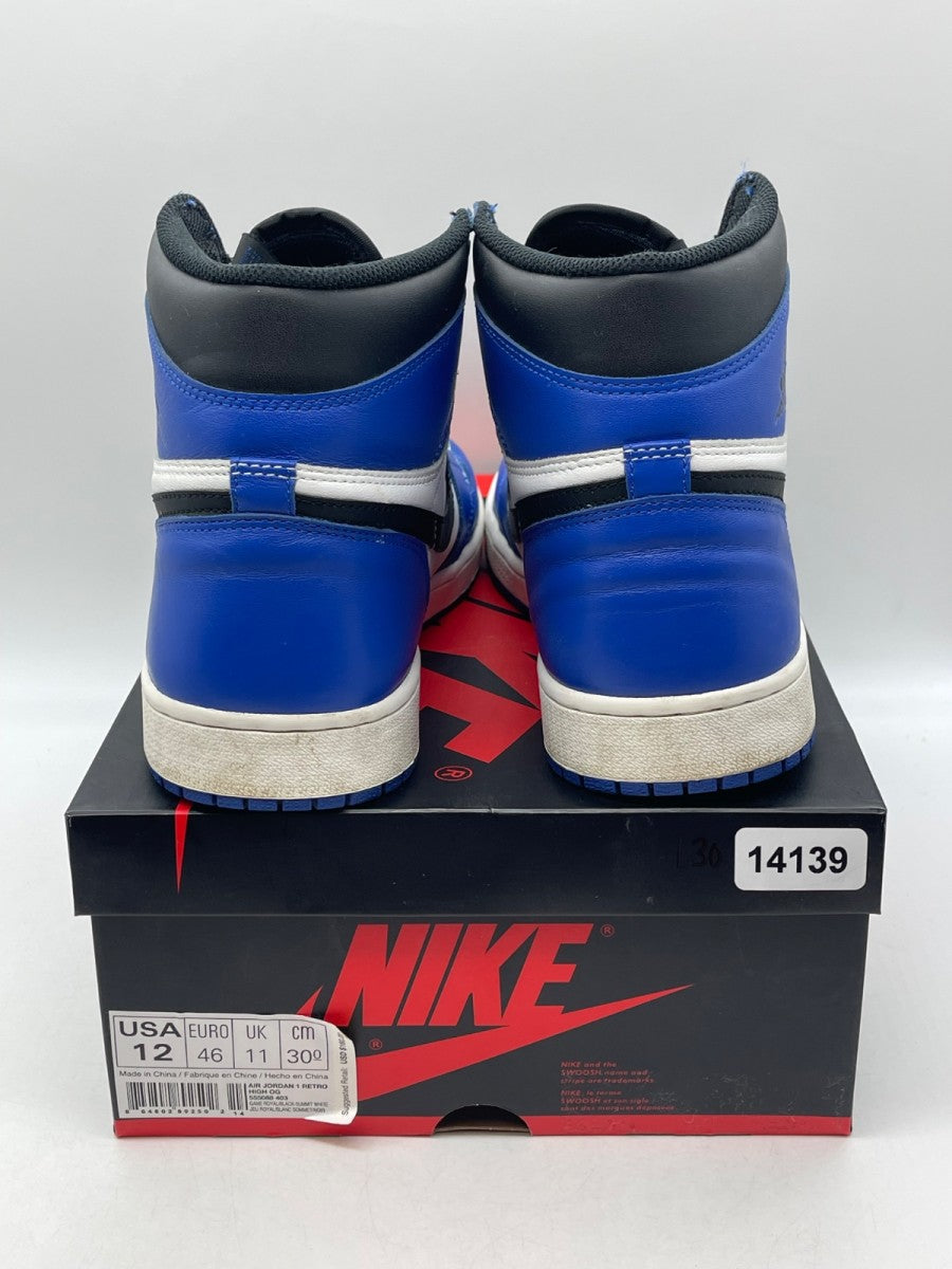 Jordan 1 Retro High Game Royal 12 (Moderately Worn Pre-Owned)JordanGame Royal/Black-Summit White - Image 3