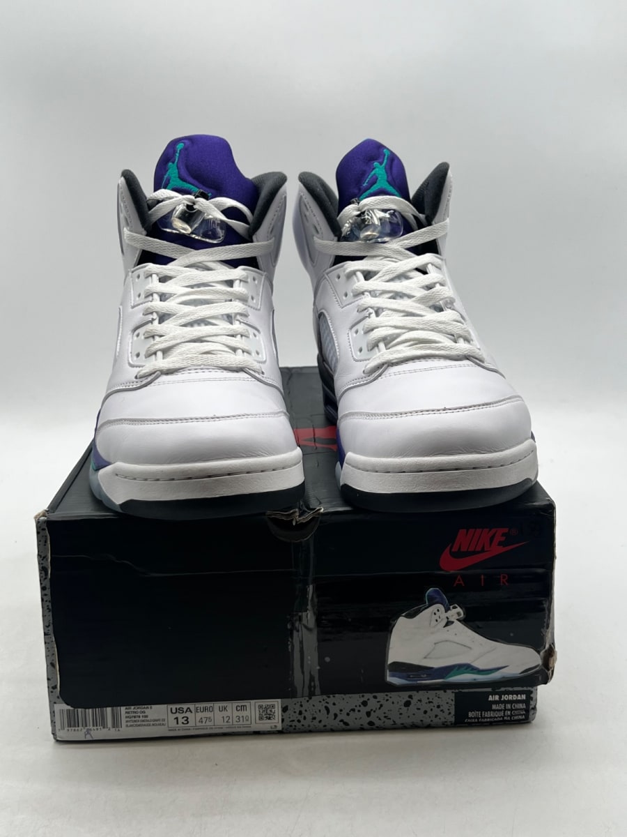Jordan 5 Retro Grape (2025) (Size 13) Lightly Worn - Image 2
