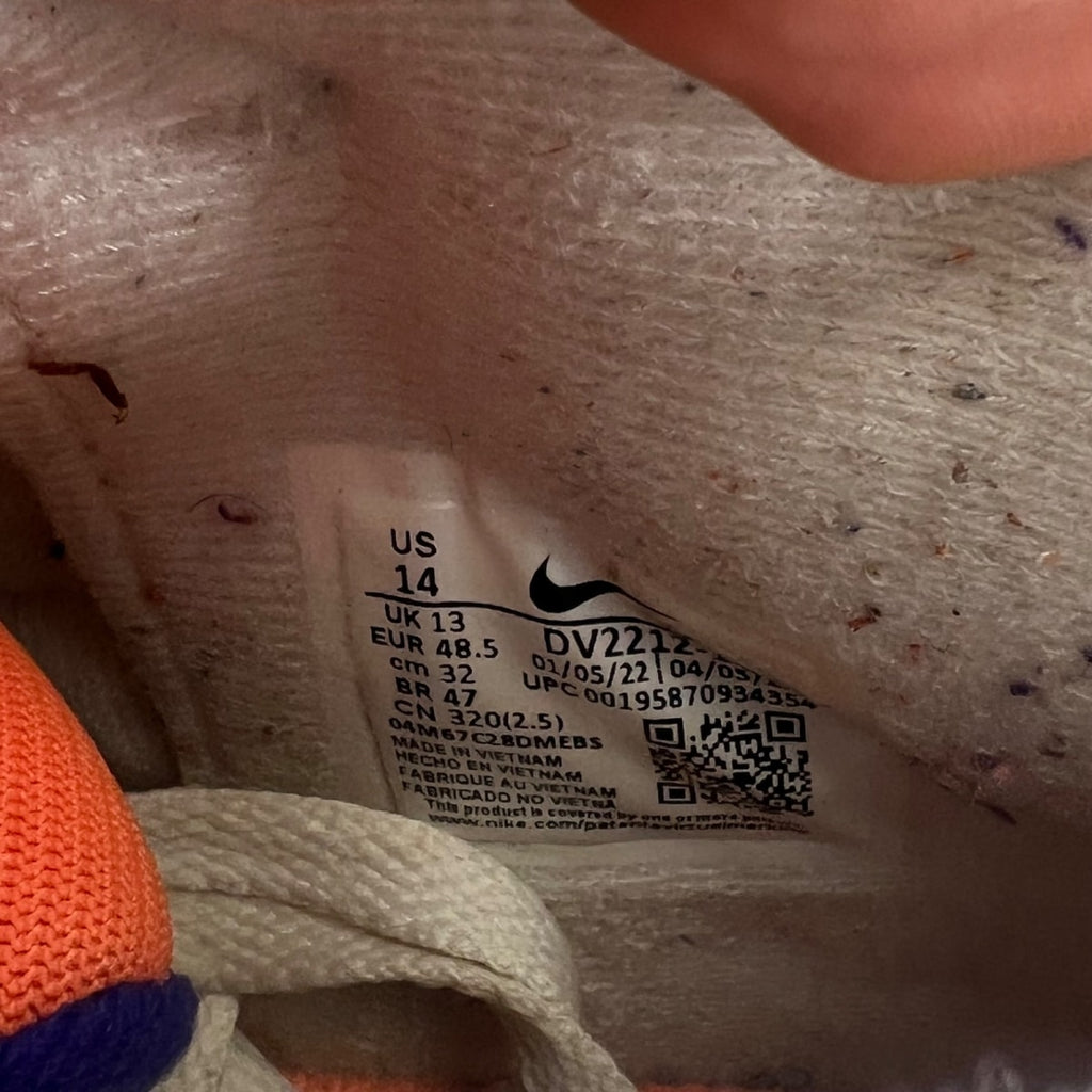 Nike Air Trainer SC High Auburn 14 (Moderately Worn Pre-Owned)NikeSail/Light Zen Grey/Tart - Image 4