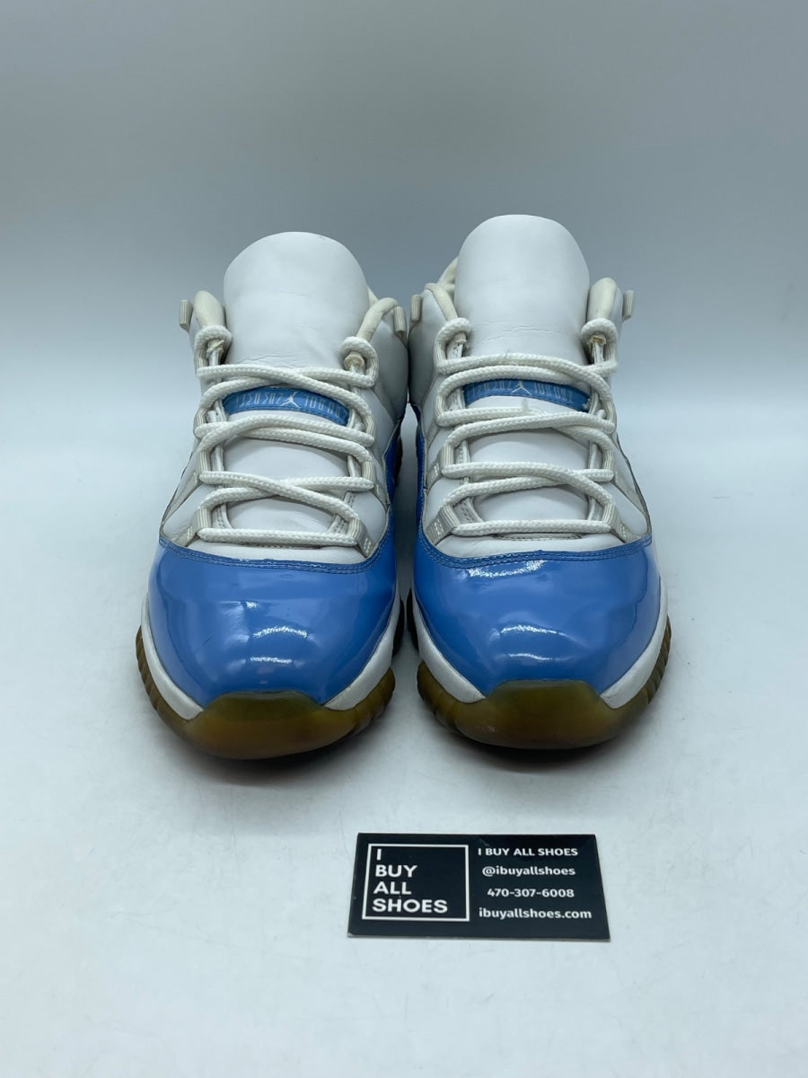 Jordan 11 Retro Low Columbia Blue (2001) 14 (Heavily Worn Pre-Owned) - Image 2