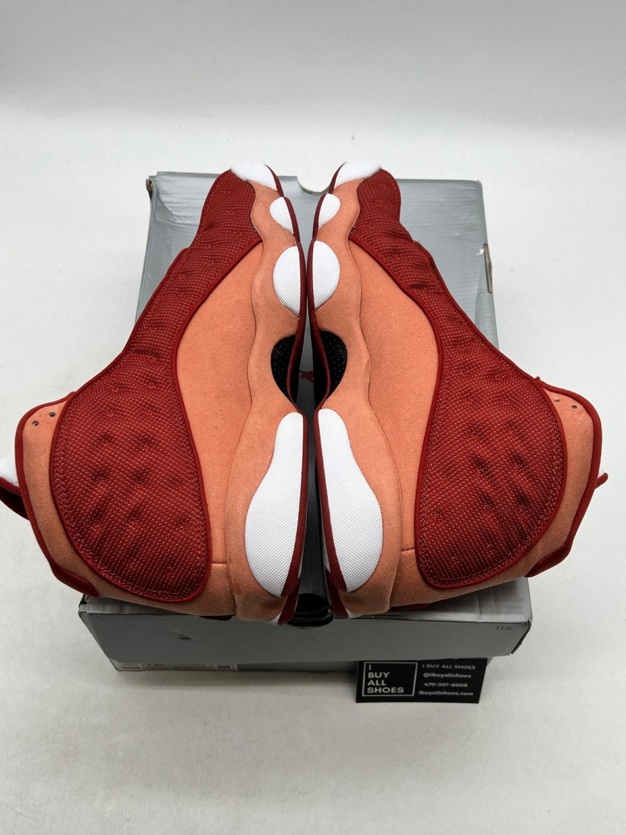 Jordan 13 Retro Dune Red 12 (Lightly Worn Pre-Owned) - Image 7