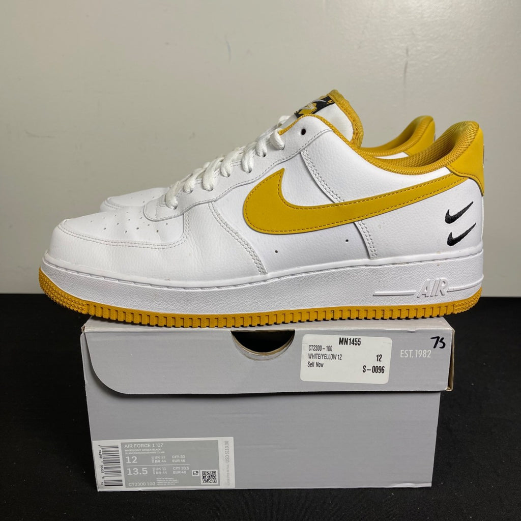 Nike Air Force 1 Low '07 LV8 White Light Ginger (Size 12) - Image 3
