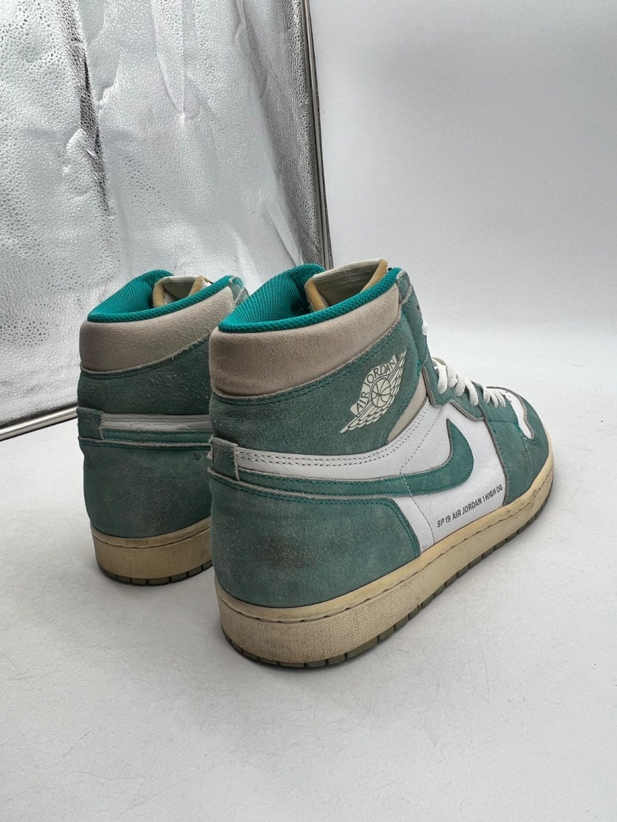 Jordan 1 Retro High Turbo Green 13 (Moderately Worn Pre-Owned) - Image 3