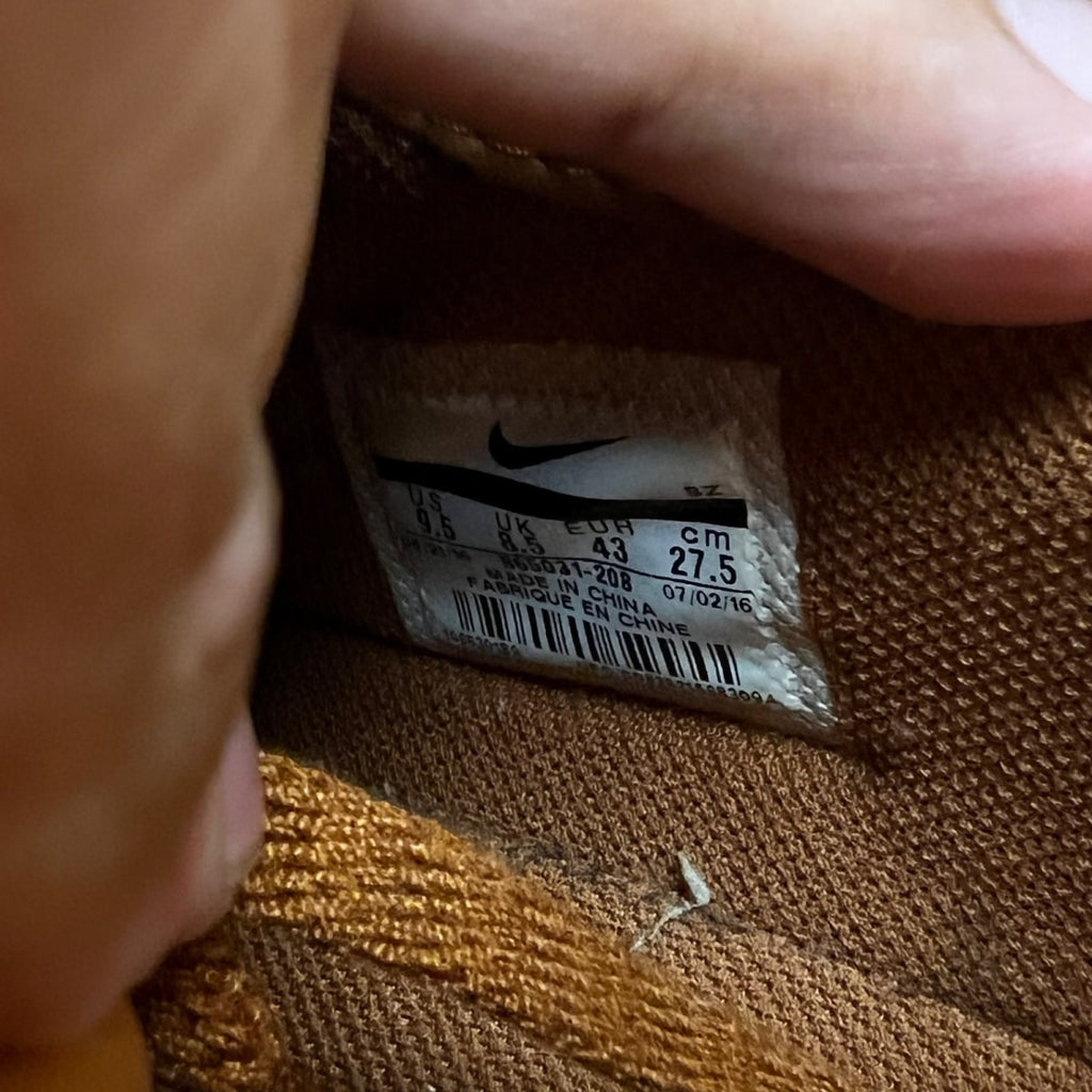 Nike Air Max Goadome Tawny 9.5 (Lightly Worn Pre-Owned)NikeTawny/Tawny-Gum Light Brown - Image 6