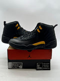 Jordan 12 Retro Black Taxi 10.5 (Lightly Worn Pre-Owned) - Image 1