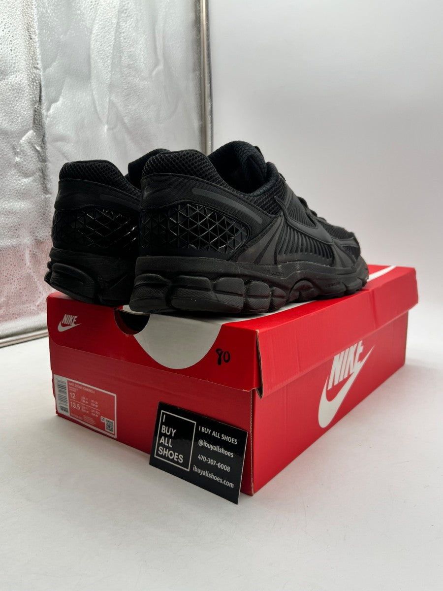 Nike Zoom Vomero 5 Triple Black 12 (Lightly Worn Pre-Owned) - Image 5