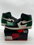 Jordan 1 Retro High Pine Green 10 (Moderately Worn Pre-Owned) - Image 1