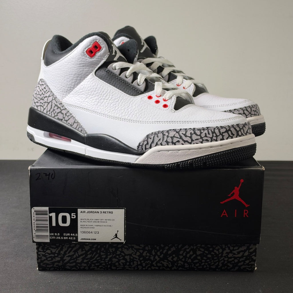 Jordan 3 Retro Infrared 23 (Size 10.5) - Image 1