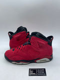 Jordan 6 Retro Toro Bravo 11 (Heavily Worn Pre-Owned) - Image 1