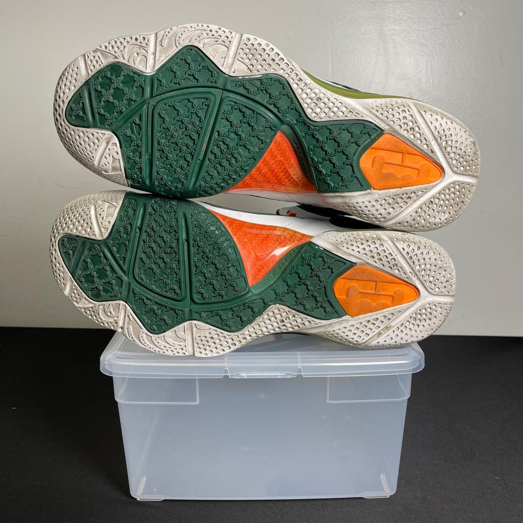 Nike LeBron 9 Miami Hurricanes (Size 12) - aux