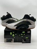 Air Jordan XXXV Bayou Boys 12 (Moderately Worn Pre-Owned)JordanWhite/Black/Gum Light Brown/Lime Blast - Image 1