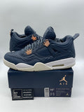 Jordan 4 Retro Obsidian 11.5 (Moderately Worn Pre-Owned) - Image 1
