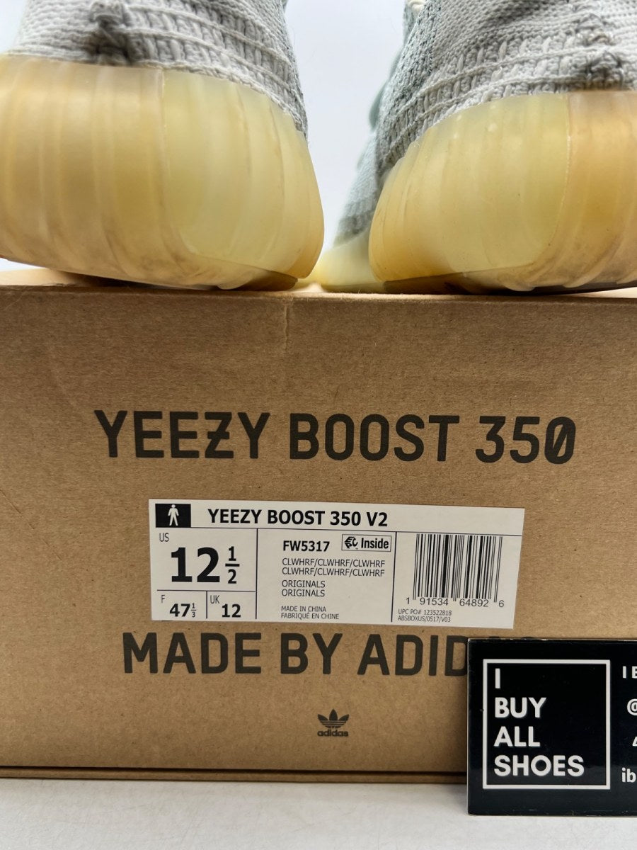 adidas Yeezy Boost 350 V2 Cloud White (Reflective) 12 (Lightly Worn Pre-Owned) - Image 4