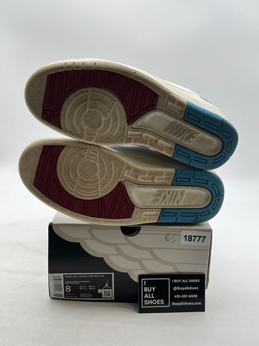 Jordan 2 Retro Low NC to Chi (Women's) 8W (Lightly Worn Pre-Owned) - Image 8