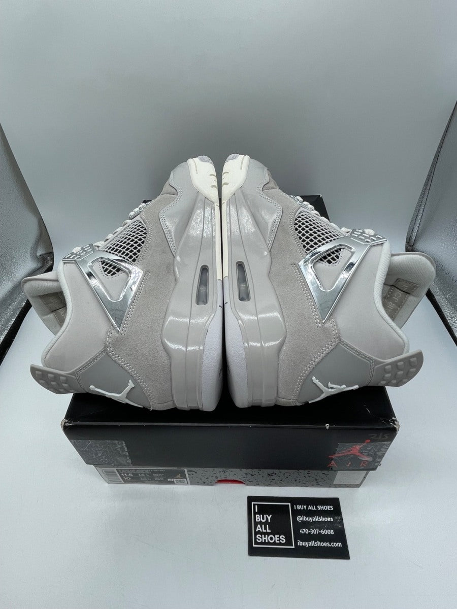 Jordan 4 Retro Frozen Moments (Women's) 11.5W (Moderately Worn Pre-Owned) - Image 6