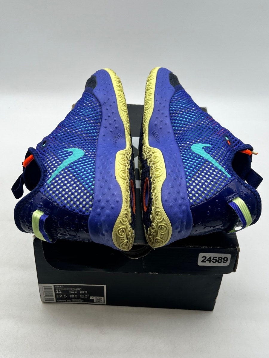 Nike PG 4 Gatorade 11 (Lightly Worn Pre-Owned)NikeRegency Purple/Barely Volt-Total Orange-Regency Purple - Image 9