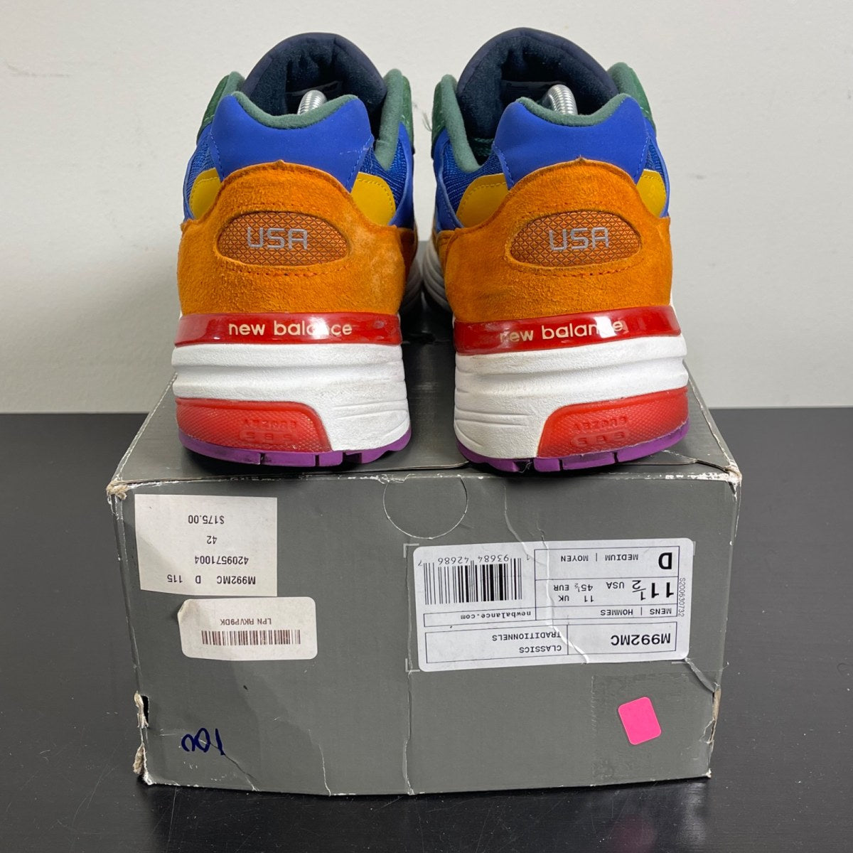 New Balance 992 Multi-Color 11.5 (Moderately Worn Pre-Owned)New BalanceMulticolor - Image 4