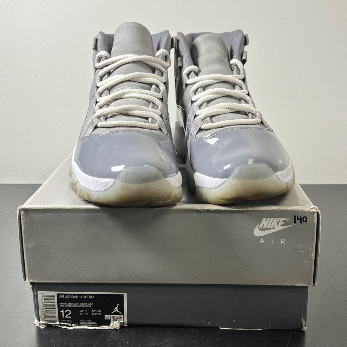 Jordan 11 Retro Cool Grey (2021) 12 (Moderately Worn Pre-Owned)JordanMedium Grey/Multi-Color/Multi-Color - Image 2
