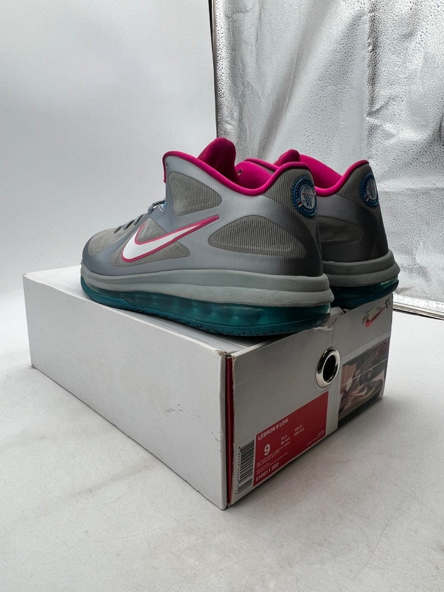 Nike LeBron 9 Low Fireberry 9 (Moderately Worn Pre-Owned) - Image 6