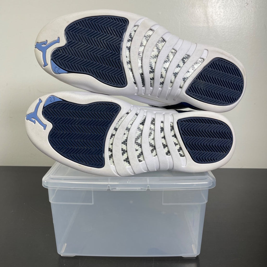Jordan 12 Retro Indigo 10.5 (Moderately Worn Pre-Owned)JordanStone Blue/Legend Blue-Obsidian - Image 5