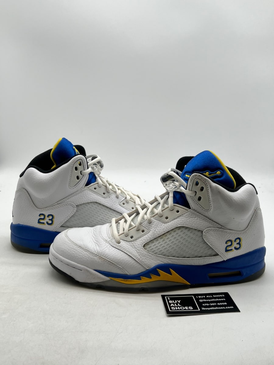 Jordan 5 Retro Laney (2013) 12 (Moderately Worn Pre-Owned) - Image 1