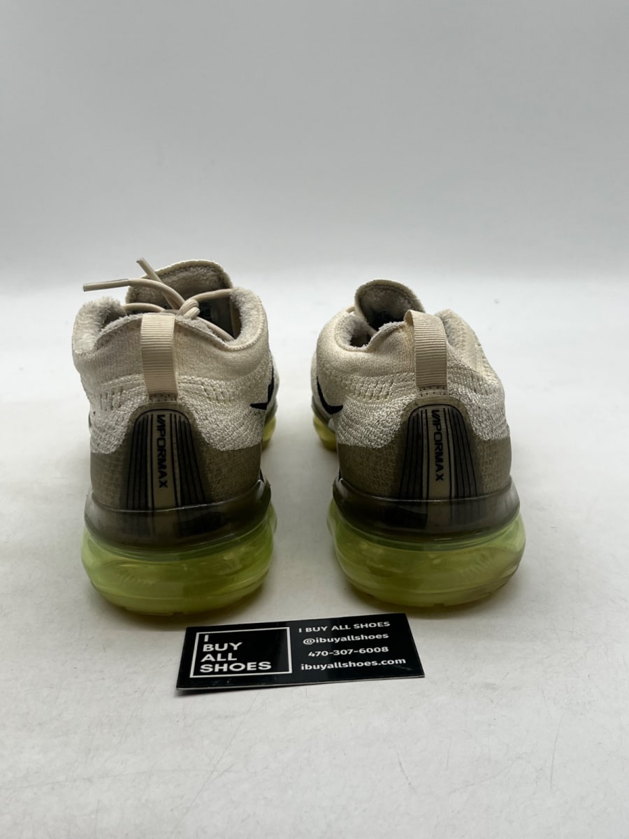 Nike Air VaporMax 2023 Flyknit Coconut Milk Neutral Olive 11 (Lightly Worn Pre-Owned) - Image 3