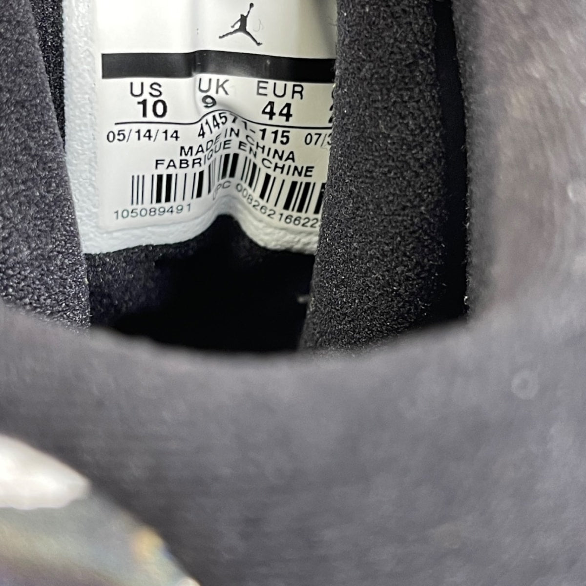 Jordan 13 Retro Barons Hologram 10 (Moderately Worn Pre-Owned)JordanWhite/Tropical Teal-Black-Wolf Grey - Image 6