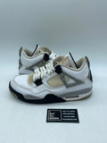 Jordan 4 Retro White Cement (2016) 8.5 (Moderately Worn Pre-Owned) - Image 1