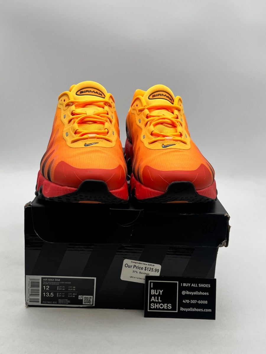 Nike Air Max Dn8 Laser Orange Black 12 (VNDS Pre-Owned) - Image 2