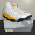 Jordan 13 Retro Del Sol 14 (Moderately Worn Pre-Owned)JordanWhite/University Red/Del Sol/Black - Image 1